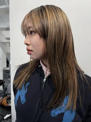 ロング カラー kiyoka /外苑前、表参道のヘアスタイル