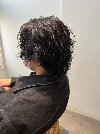 パーマ メンズ 自信が持てるお目元に 🪽✨moemiのマツエク・マツパデザイン