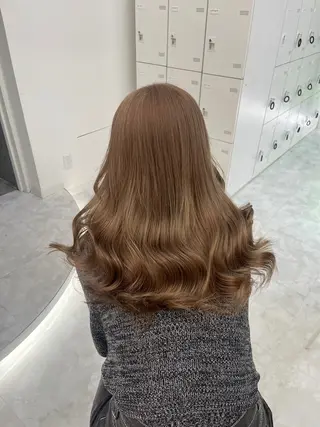 ロング カラー ヘアアレンジ 🎀 yuuka🎀のヘアスタイル