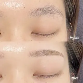 アイブロウ nico/束感まつ毛 /アンドヘルシーのマツエク・マツパデザイン