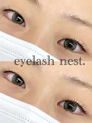 マツエク・マツパ intime内nest.所属・🤍nest. エリ🤍のマツエク・マツパデザイン