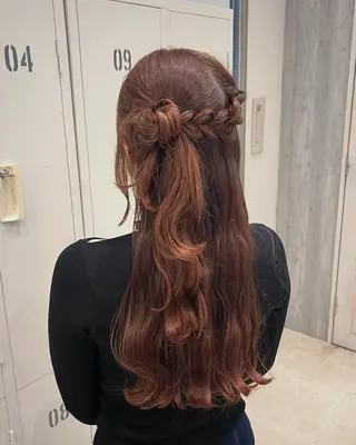 ヘアアレンジ 💫ワカ/松本/ カットモデル募集中のヘアスタイル