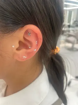 ヘアセット🎀耳つぼ 👂💎MONAMIのヘアスタイル