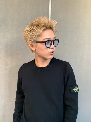 メンズ 佐藤大翔🌐縮毛矯正 🌐メンズパーマのヘアスタイル