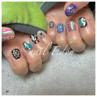 ネイル Eden　private nail saron所属・Eden ♾️のネイルデザイン