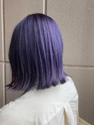 ミディアム 🐬脱白髪染めカラー 清水大世🐬のヘアスタイル