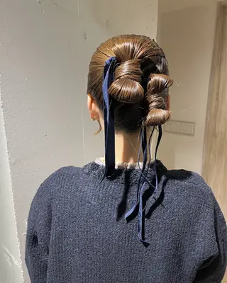 ヘアアレンジ サソウ ユリエ🥥のヘアスタイル