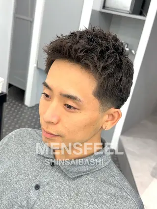 ショート MENS FEEL所属・メンズパーマが上手い 💇RYO❤️‍🔥のヘアスタイル