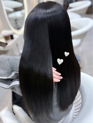 ロング 上品♡韓国レイヤー ‎🤍のの‎🤍のヘアスタイル