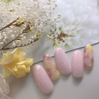ネイル ⭐︎休業中の練習⭐︎ JNA認定講師髙橋のネイルデザイン