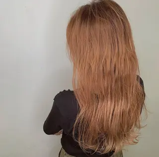 ロング カラー ブリーチソムリエ認定 梅田茶屋町Eir辻のヘアスタイル
