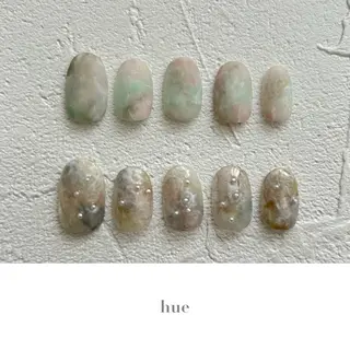 ネイル hue nailのネイルデザイン