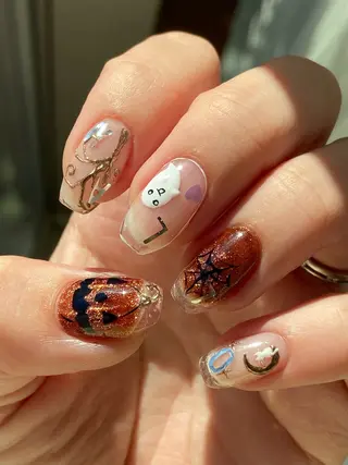 ネイル ﾈｲﾙｻﾛﾝ Bellefleurのネイルデザイン