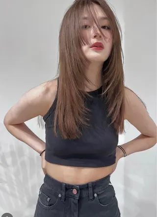 ロング 髪質改善特化 花澤光太朗のヘアスタイル