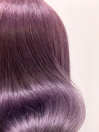 ミディアム カラー THE./ブリーチ 透感カラー/髪質改善のヘアスタイル