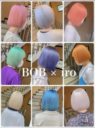 ショート カラー Selenehair 三条本店のヘアスタイル