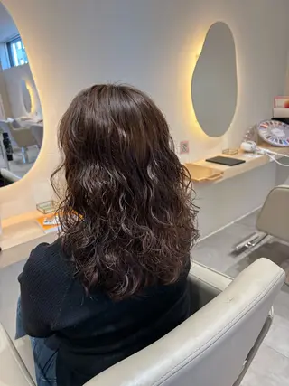 ロング パーマ レイヤー/透明感/髪 質改善/メンズ/佐藤のヘアスタイル