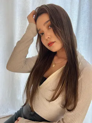 ロング ココルアナ 豊中美容室のヘアスタイル