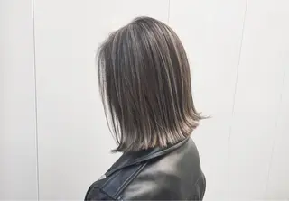 ミディアム カラー 🌈髪質改善カラーの 🌈坂本侑樹のヘアスタイル