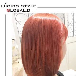 ミディアム カラー Lall  You 大阪所属・🥛洒落髪小顔cut なら龍崎🥛のヘアスタイル