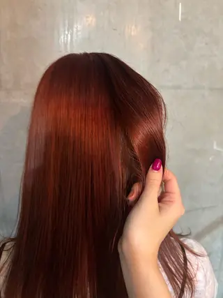 ミディアム 池田 晴乃のヘアスタイル