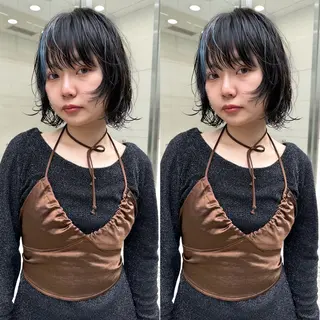 ミディアム パーマ 🌀perm 🌀のヘアスタイル