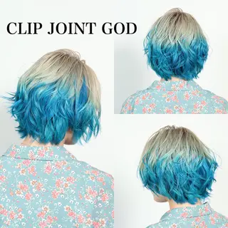 ショート カラー 今泉 周のヘアスタイル