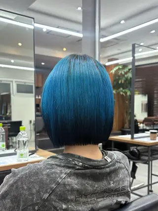 ショート カラー ENA💗NEXT /ハイトーンエクステのヘアスタイル