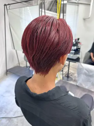 ショート カラー メンズ メンズカット/パーマ /縮毛矯正😎ともかのヘアスタイル