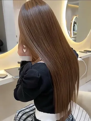 ロング 廣瀬双葉 トップスタイリストのヘアスタイル