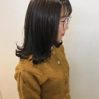 ミディアム カラー riho/ブリーチ/ デザインカラー/辻堂のヘアスタイル