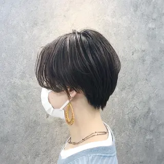ショート 所渉/韓国レイヤー /ウルフカットのヘアスタイル