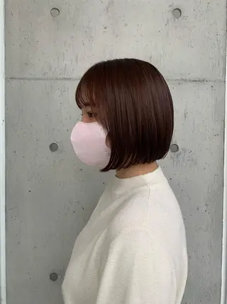 ショート カラー カネコ ユカリのヘアスタイル