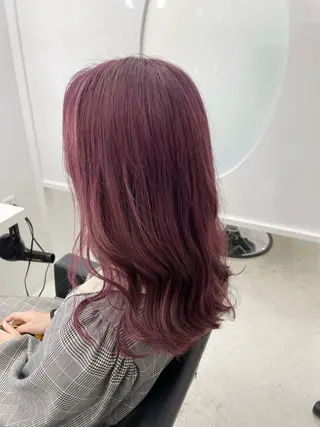 セミロング カラー 《Zina札幌大通》 Hinano🐻のヘアスタイル