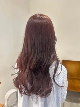 ロング 中村 里彩のヘアスタイル