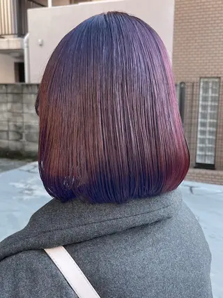 ミディアム ハイトーン/韓国風/ 艶髪/吉祥寺のヘアスタイル