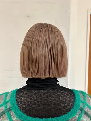 ショート カラー 🦖ミニボブ/ボブ /MOEKA🦕のヘアスタイル