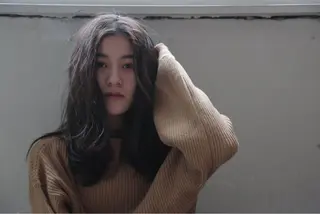 ロング 江原 彩華のヘアスタイル