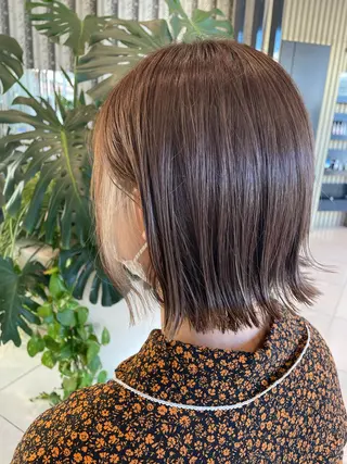 ショート カラー 石坂 瀬音のヘアスタイル