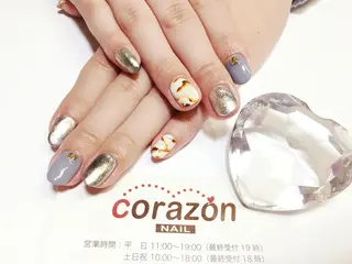 ネイル corazon所属・ネイリスト aicoのネイルデザイン