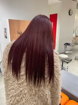 カラー 木野 音羽のヘアスタイル