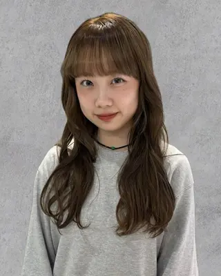 セミロング カラー くすみカラー/ ora🪡🤎のヘアスタイル