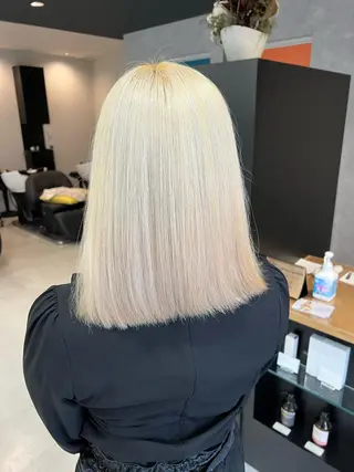 ミディアム カラー reto所属・宮地 崇文のヘアスタイル