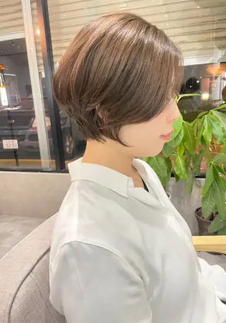 ショート 💗艶カラー💗 CECILのヘアスタイル