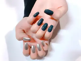 ネイル 🫧飛山琉桜/二条 ネイルアート/束感のマツエク・マツパデザイン