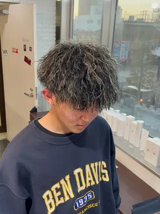 パーマ メンズ Coeur所属・Hazu 【パーマ特化美容師】のヘアスタイル