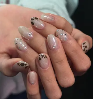 ネイル By moonネイル 🌷ワンホン/韓国風のネイルデザイン