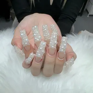 ネイル 🎀nana🫧 ワンホンネイル🎀のネイルデザイン