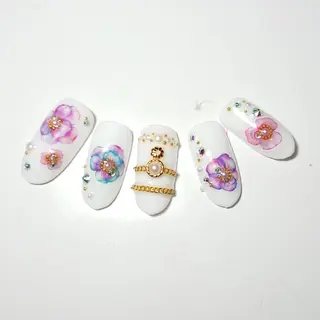 ネイル 下妻市ﾈｲﾙｻﾛﾝ M_styleのネイルデザイン