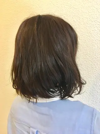 ミディアム ⭐️艶髪⭐️髪質改善 newi町田 山本のヘアスタイル